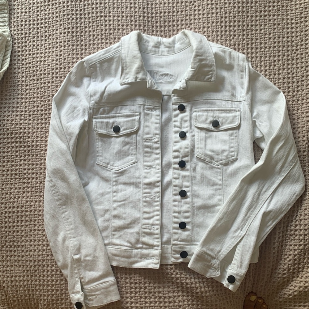 White Denim Jacket